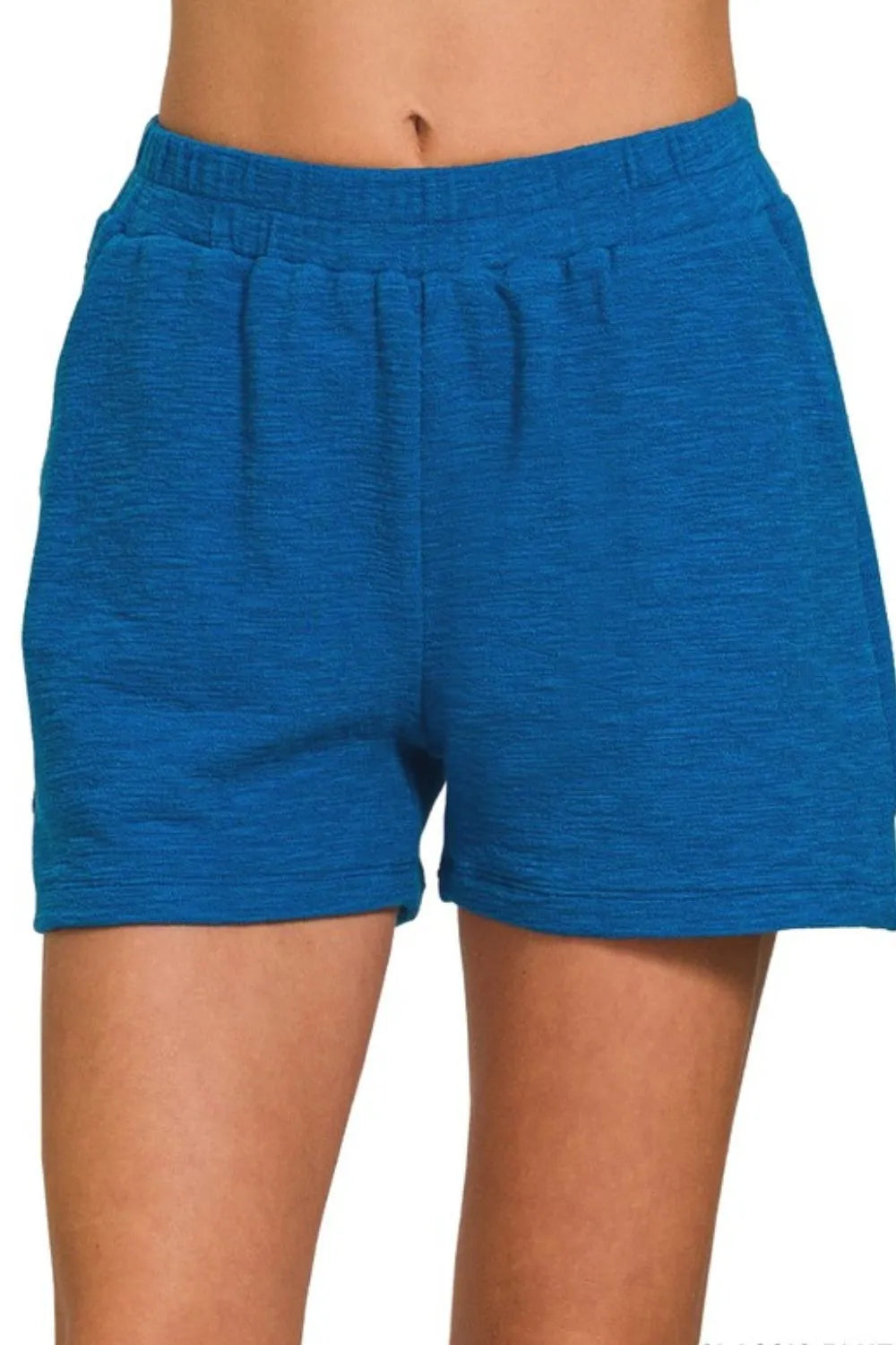 Cotton Slub Short Pants – Textured, Breathable & Perfect for Summer