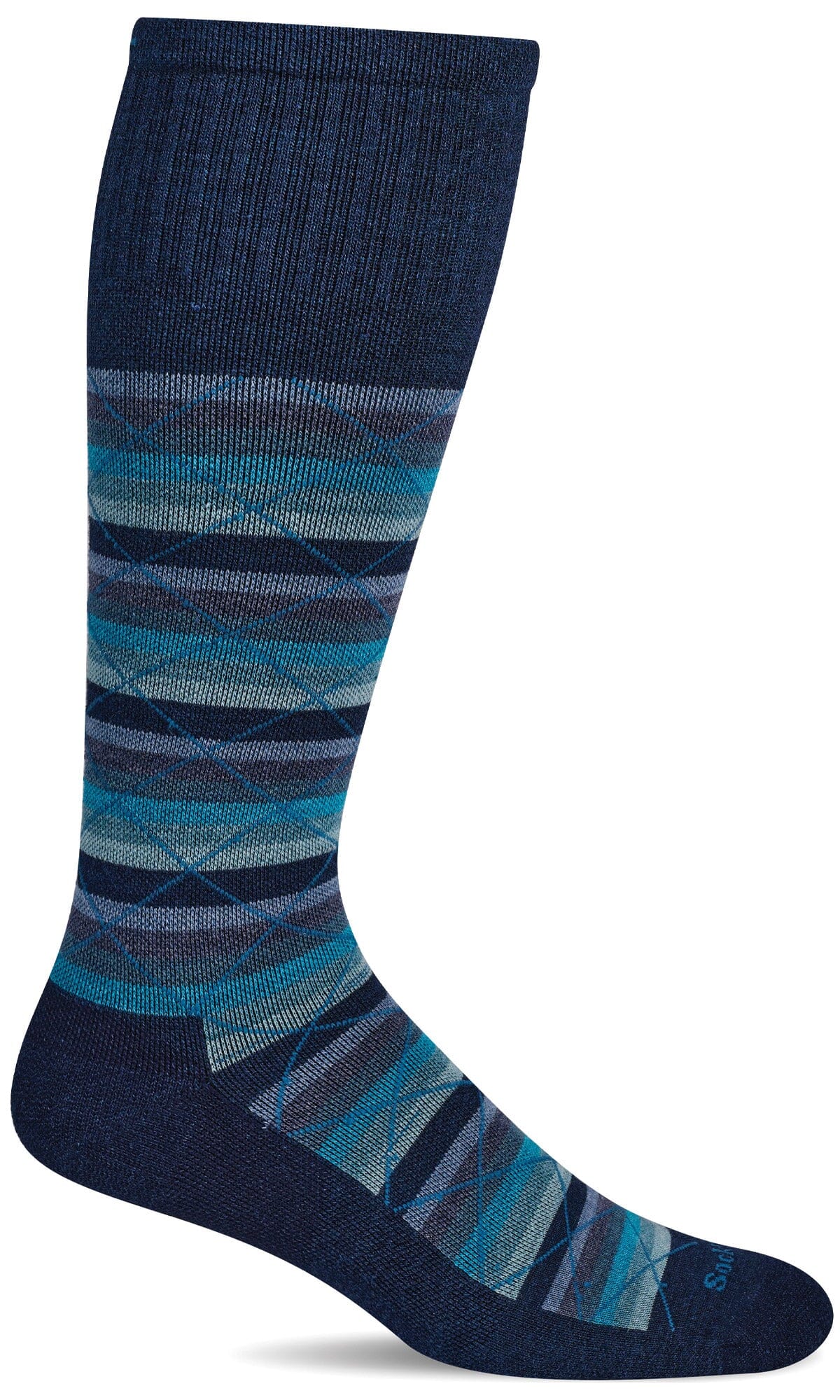 Women's Full Array | Moderate Graduated Compression Socks | Wide Calf Fit