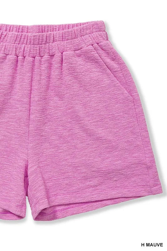 Cotton Slub Short Pants – Lightweight & Comfortable Summer Shorts